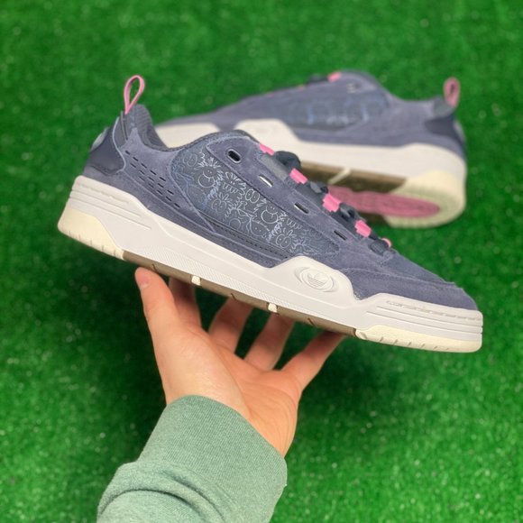 Adidas ADI2000 Kevin Lyons Monster Low Mens Shoes Purple White GX6171 NEW Size 8 - Picture 2 of 8